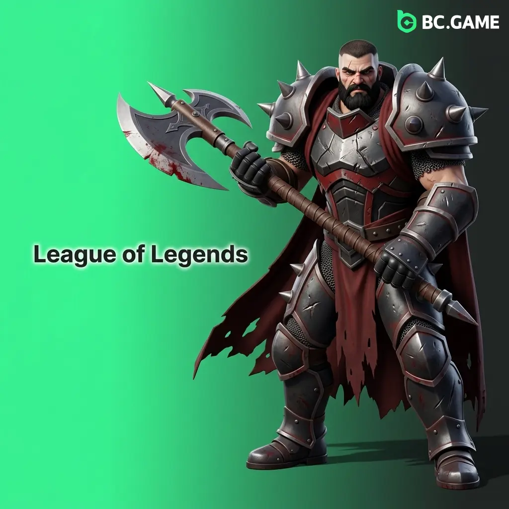 League of Legends betting markets on BC Game covering LEC, LCK, LCS, and Worlds Championship esports tournaments