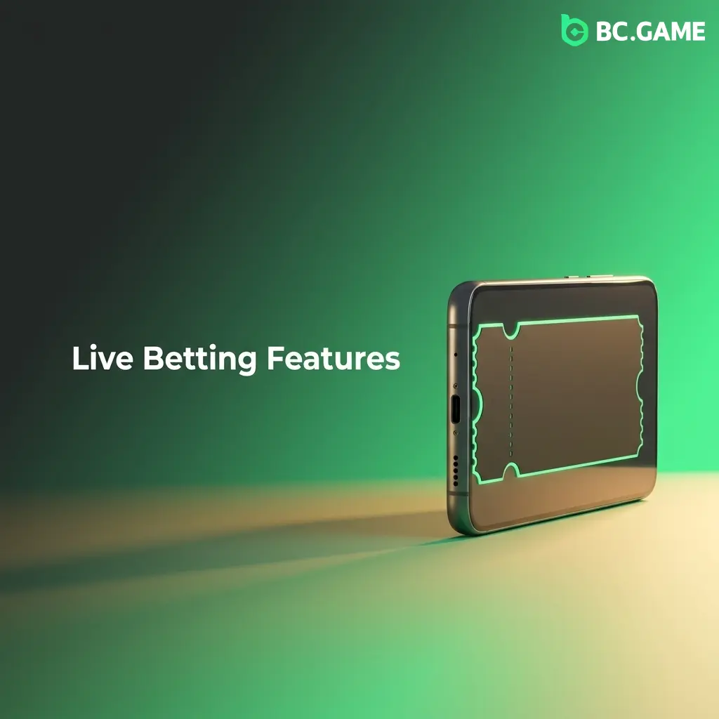 BC Game sportsbook live betting interface showing in-play markets across football, cricket, tennis and horse racing