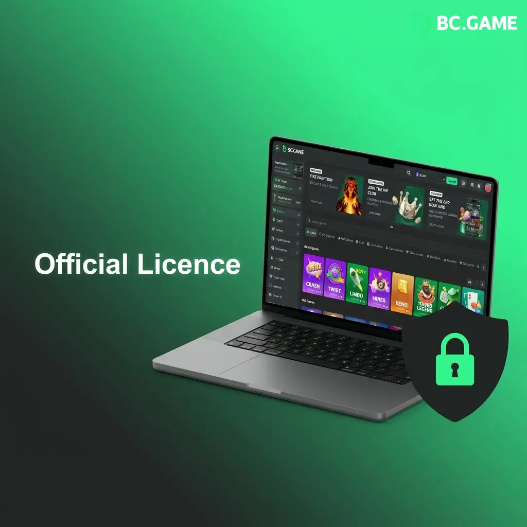 BC Game Curaçao eGaming Authority official gaming licence for regulated online gambling player protection