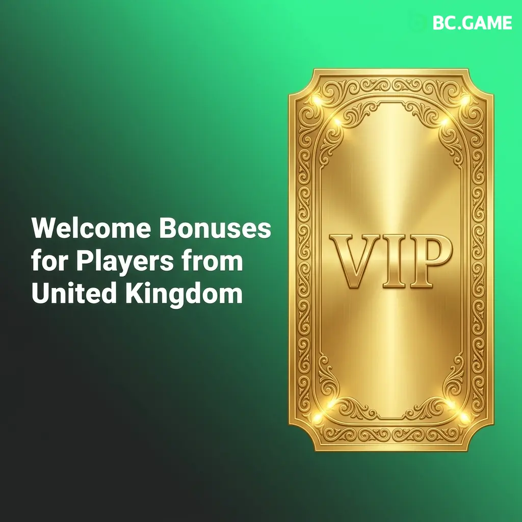 BC Game 360% welcome bonus for UK players across four deposits with wagering requirements and eligibility terms